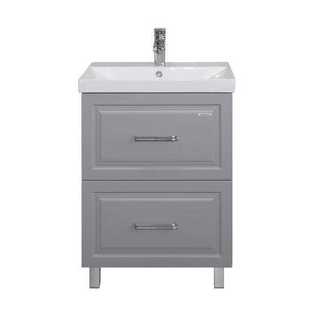 Тумба с раковиной Comforty Бросно-60Н2 00-00021588CFнапольная альпийский иней с раковиной CF19696BX-60