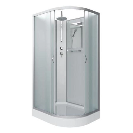 Душевая кабина Niagara NG-3312-14LBKT 1200х800х2100-2400 низкий поддон 13см стекло матовое