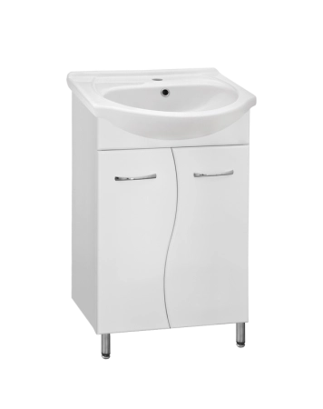 Тумба под раковину Style Line Эко Стандарт 55 Линда напольная с дверками