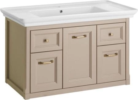 Тумба Толедо 105 ASB Woodline Капучино подвесная без раковины