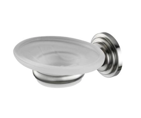Мыльница WasserKraft Ammer K-7029 стеклянная хром матовый
