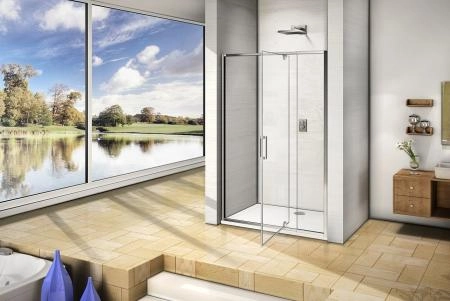 Душевая дверь GOOD DOOR Orion WTW-PD-100-C-CH 100x185 см
