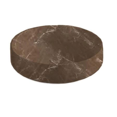 Artceram Cognac Раковина накладная Ø 48 см, Saniglaze, цвет: bronze amani