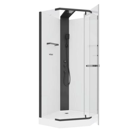 Душевая кабина СeruttiSPA ЧИКА (CHIKA) 901B (90x90x215-225)