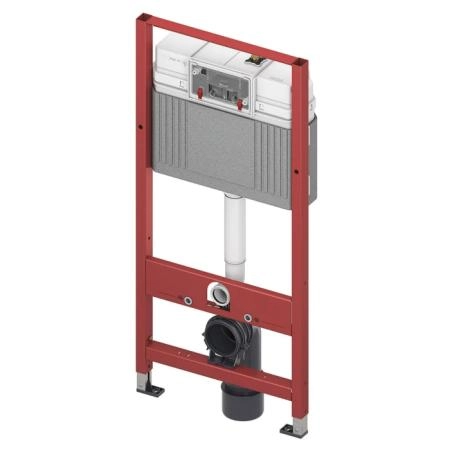 TECE Комплект TECEbase 3.0 c кронштейнами, звукоизоляцией, панелью смыва TECEloop, цвет: белый глянцевый