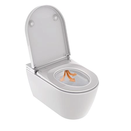 Duravit Starck f Pro Compact Комплект унитаз-биде, Сиденье для унитаза-биде SensoWash #612001012000310 и унитаз Duravit Rimless #2510092000, цвет: белый