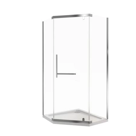 Душевой уголок GOOD DOOR ORION PNT-100-C-CH 100x100 прозрачное