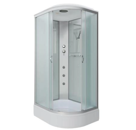 Душевая кабина Niagara NG-33084-14LG 1000х800х2150 средний поддон  26см стекло матовое