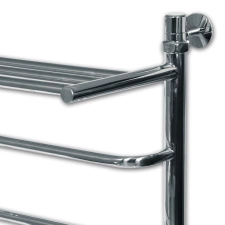 Полотенцесушитель водяной Ника Quadro Л90 ВП 100/40 с верхней полкой