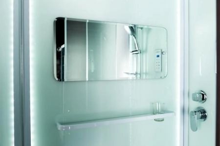 Душевая кабина Esbano 115x85 матовое стекло ESKL115CRR