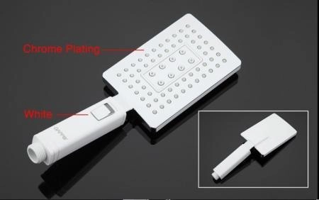 Смеситель Gappo G3007-8 для ванны напольный, хром белый
