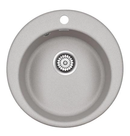 Мойка для кухни Paulmark GELEGEN, PM404800-GR, серый, D475 мм