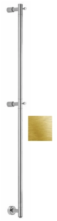Margaroli Arcobaleno полотенцесушитель электрический 1545х105 мм цвет Brushed Gold BG