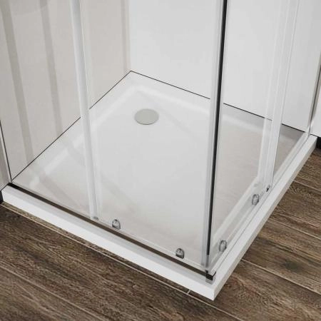 Душевой уголок Vincea City VSS-5CT800CL, 800*800, хром, стекло прозрачное