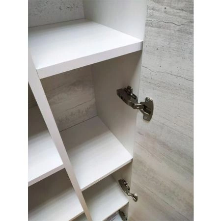 Шкаф-колонна Comforty Прага-45 дуб белый