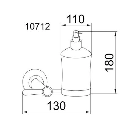 Настенный Диспенсер Boheme PURO 10712