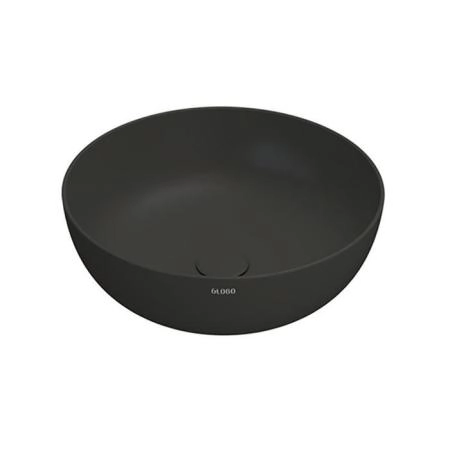 Globo T-Edge Раковина накладная d45хh:16см., без отв., цвет: smoke