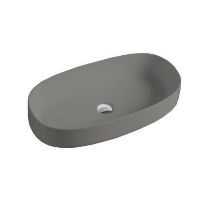Artceram Cognac Раковина накладная 68x35 см, Saniglaze, цвет: grigio oliva