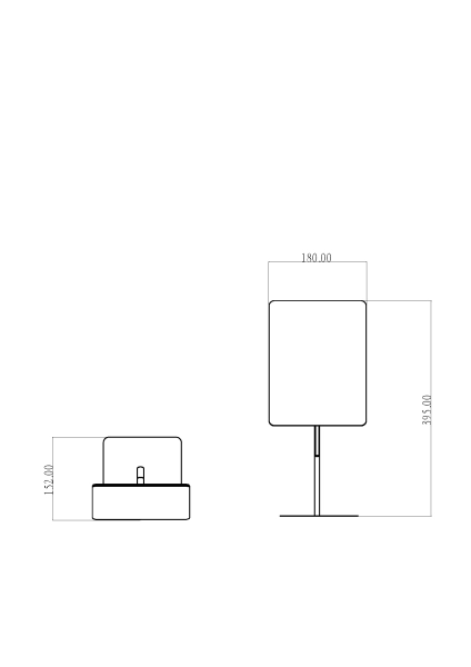 Зеркало Boheme настольное Хром 507-CR