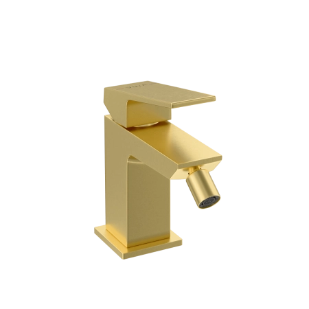 Смеситель VitrA Minimax Square  A4372625EXP однорычажный брашированное золото латунь