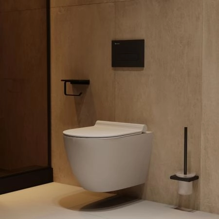 Унитаз KNOTLOR ESSENCE WC49WG, подвесной торнадо белый