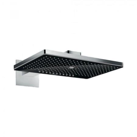 Hansgrohe 24007600 Rainmaker Select Верхний душ 460х300 мм, 3 реж., бок кроншт.460 мм черный / хром
