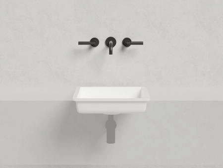 Раковина Salini MAREA 07 RAL S-Stone покраска RAL матовая 42x42 1802207MF встраиваемая