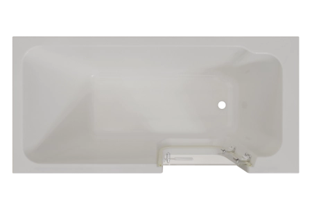 Ванна "Грасс 2" (правое исполнение, ванна с рамой - 1 шт., слив-перелив - 1 шт., фронтальная панель - 1 шт.)