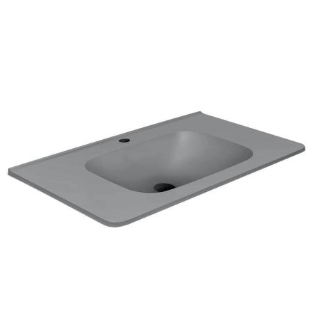 Раковина Vincea VCB-2VP800W из искусственного камня, цвет белый
