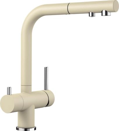 Смеситель Blanco Fontas-S II 525203 для кухни шампань,с краном для фильтра