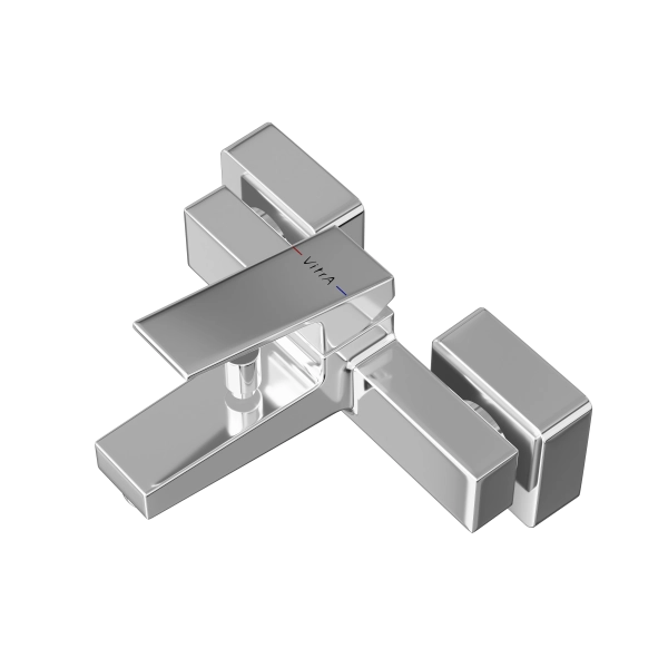 Смеситель VitrA Minimax Square  A43520EXP настенный однорычажный хром латунь