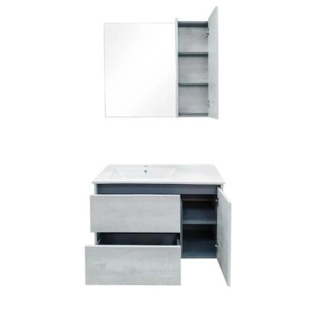 Тумба с раковиной Comforty Бремен-90 дуб белый