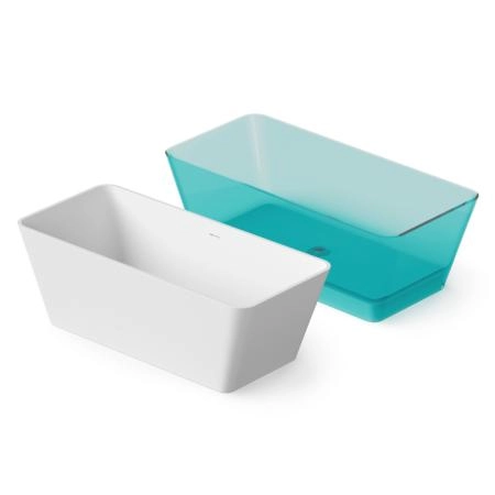 Dea Design Modern Ванна 150х68х56см., отдельностоящая, Solid Surface, цвет: White №18