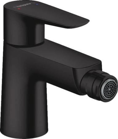 Hansgrohe 71720670 Talis E Cмеситель для биде, со сливным гарнитуром, черный матовый
