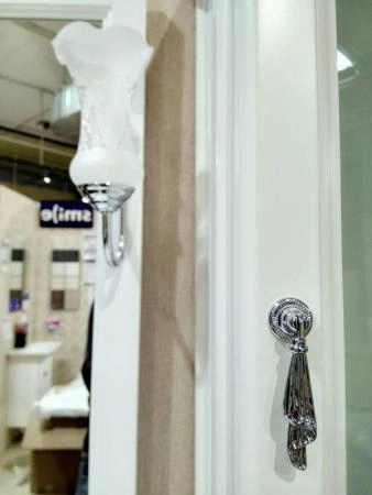 Тумба под раковину Opadiris РИСПЕКТО 100 Белый матовый с фурнитурой хром