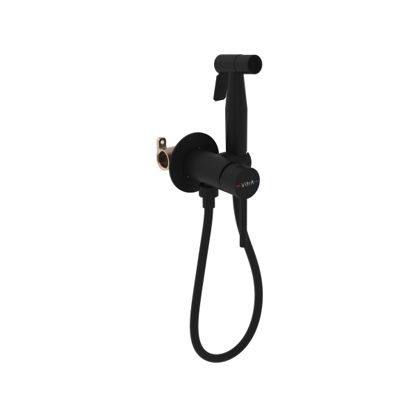 Гигенический душ VitrA A4375136EXP матовый черный латунь
