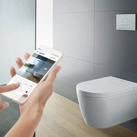 Duravit DuraSystem Клавиша смыва A2, сенсорная с ИК-датчик, стекло, цвет: белый (для рам WD1013/14, WD1023 и SensoWash F Pro/Plus/Lite)