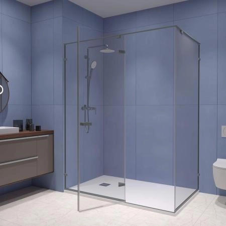 Душевой уголок RGW SV-040Gr Stilvoll 100x80 Серый прозрачное