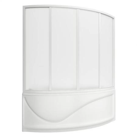 Шторка для ванны Bas Николь 1700*1450 (4 ств.пластик)