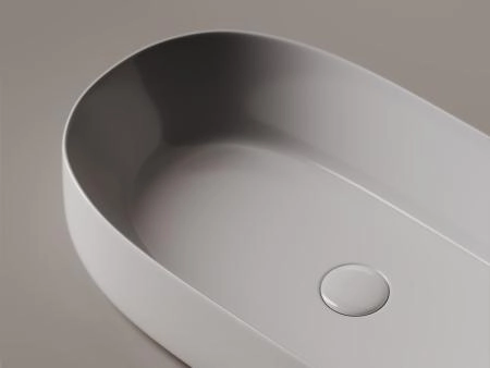 Умывальник чаша накладная овальная Element 675x350x140мм
