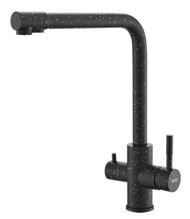 Смеситель кухонный ESKO, с подключением к фильтру GR 05 B никель