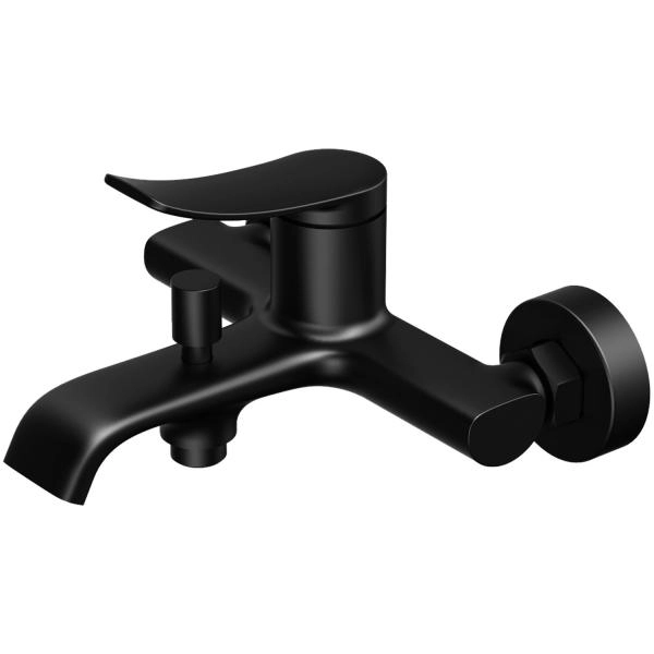 Смеситель для ванны Azario ABILITY с ручным душем, черный (AZ-VRY238331PA)