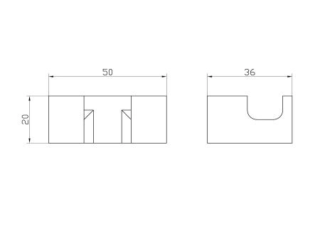 Двойной крючок для ванной WONZON & WOGHAND, Хром (WW-9525)