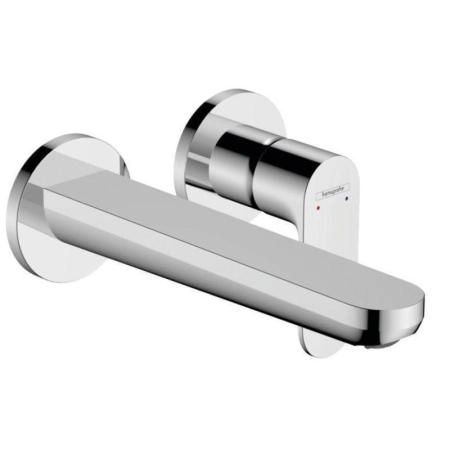 Смеситель Hansgrohe 72528000 Rebris S для раковины  200 мм, настен., на 2 отв., 50001ххх в к-те хром