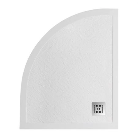 Душевой поддон BelBagno 120x80 искусственный камень белый асимметричный TRAY-MR-UNO-RH-120/80-550-35-W-L-CR