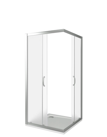 Душевой угол GOOD DOOR Infinity CR-80-G-CH 80x80 см
