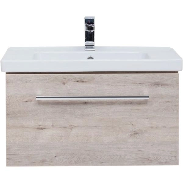 Тумба Dreja BIG INN 80 см под умывальник дуб кантри, подвесная