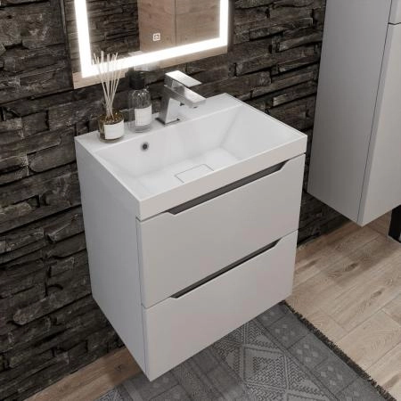 Раковина для ванной Uperwood Classic New 50 см, с декоративной крышкой для слива