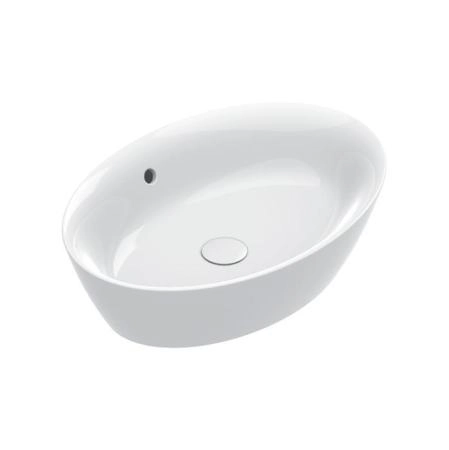 Catalano Italy Раковина 60x42см накладная, без отв., цвет: белый глянцевый