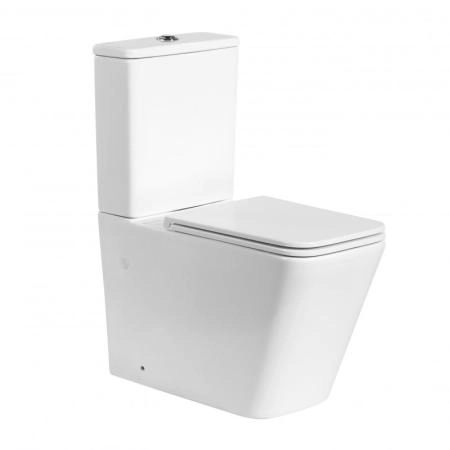 Унитаз Belbagno ARDENTE-R напольный безободковый BB02093CPR (бачок/сиденье отдельно)